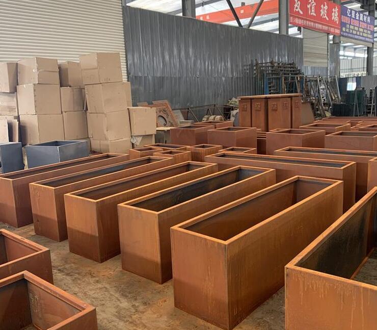 措勤耐候钢板花箱