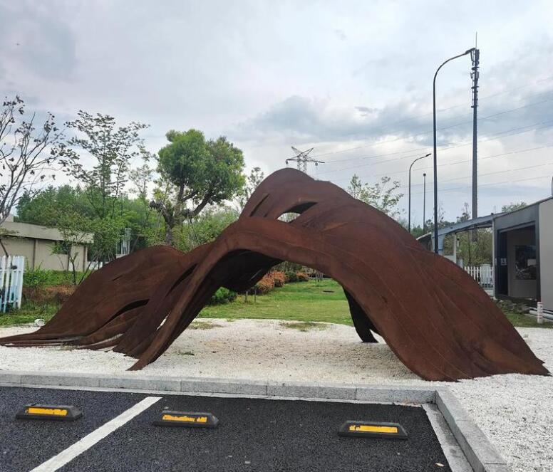 措勤耐候钢板造型